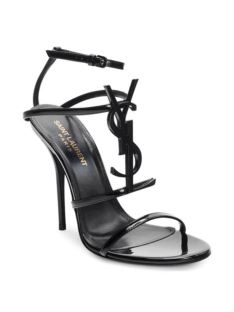 ysl strappy sandal|Saint Laurent Cassandra YSL Logo Sandal (Women) .